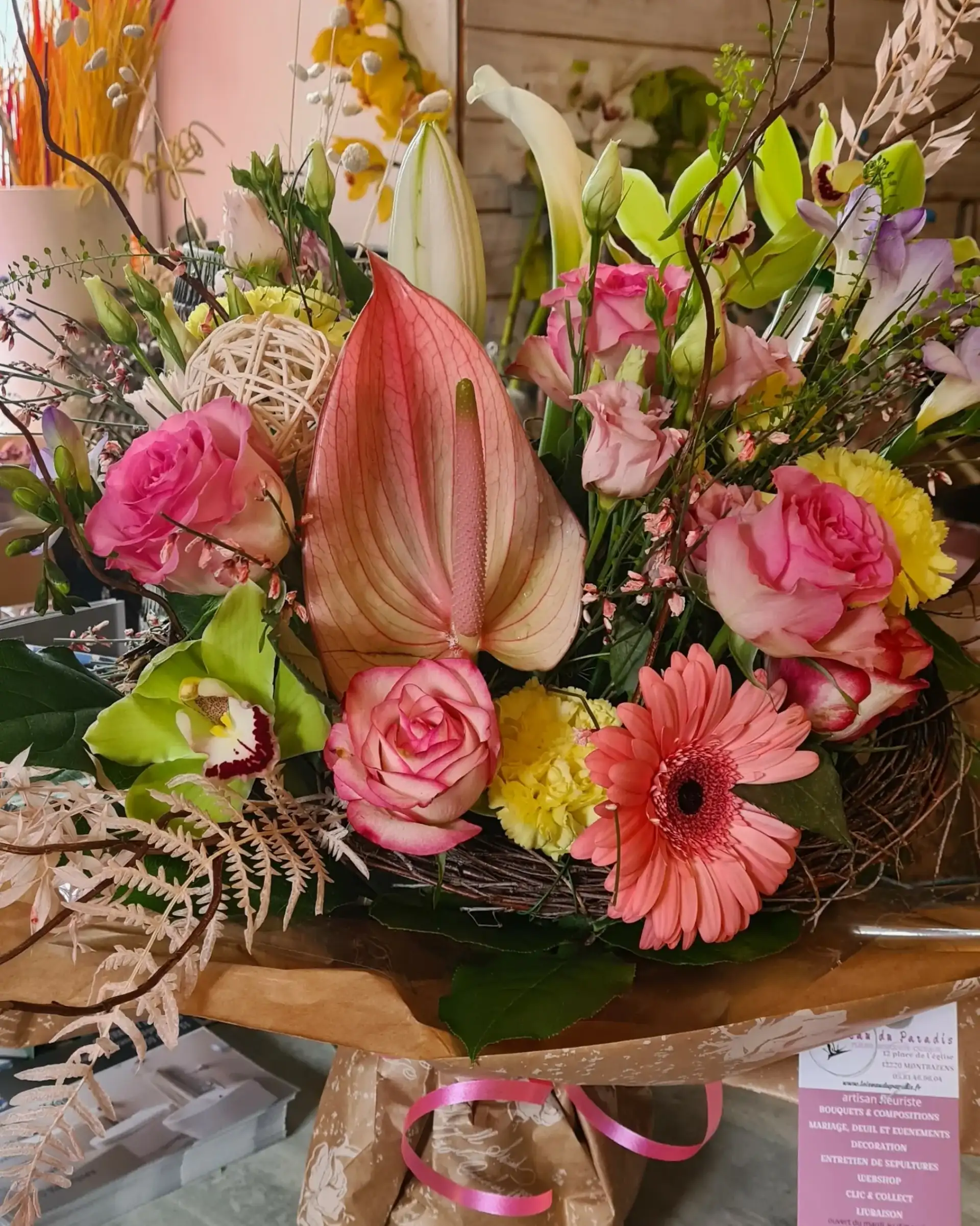 Bouquet de fleurs Montbazens